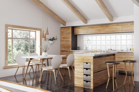 Agencement Int&eacute;rieur en Bois Sur Mesure : Design d'Espace Personnalis&eacute;